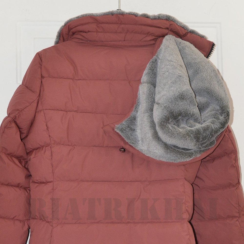 PINK NWT Andrew Marc Ladies’ Long Stretch Parka - Picture 14 of 15